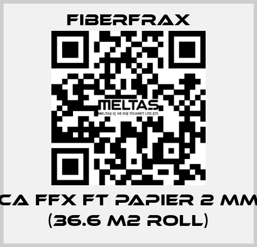 CA FFX FT PAPIER 2 MM (36.6 m2 roll) Fiberfrax