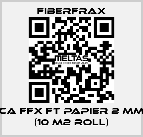 CA FFX FT PAPIER 2 MM (10 m2 roll) Fiberfrax