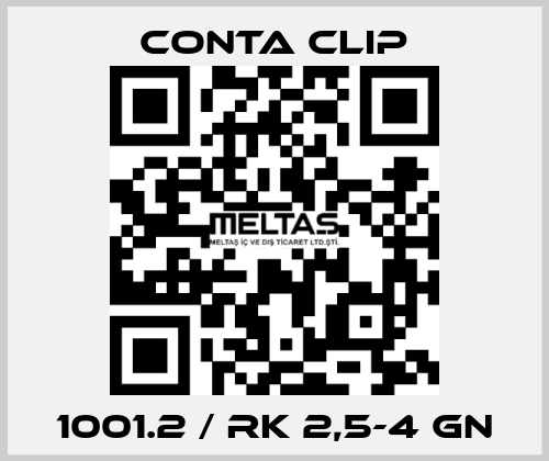 1001.2 / RK 2,5-4 GN Conta Clip