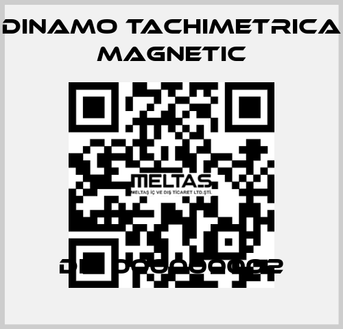 DIN 000000002 Dinamo Tachimetrica Magnetic