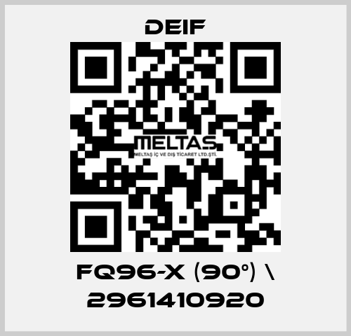 FQ96-x (90°) \ 2961410920 Deif