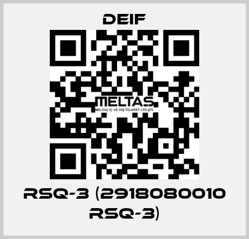 RSQ-3 (2918080010 RSQ-3) Deif