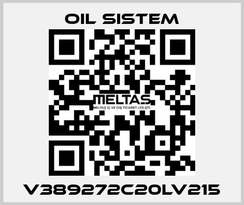 V389272C20LV215 Oil Sistem