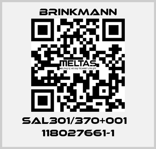 SAL301/370+001   118027661-1 Brinkmann