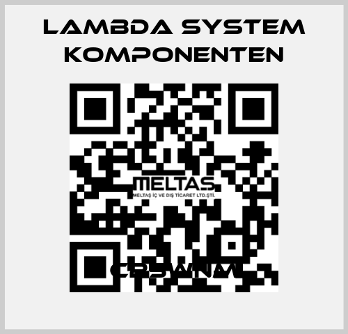 C25WNM LAMBDA SYSTEM KOMPONENTEN