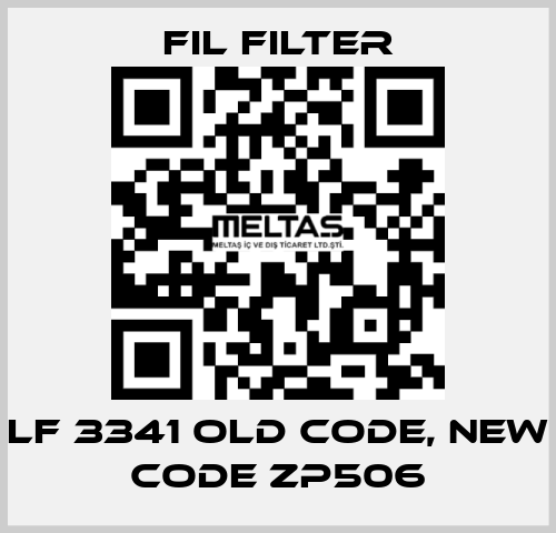 LF 3341 old code, new code ZP506 Fil Filter