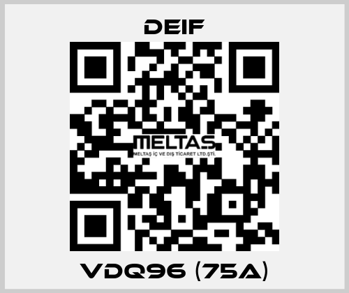 VDQ96 (75A) Deif