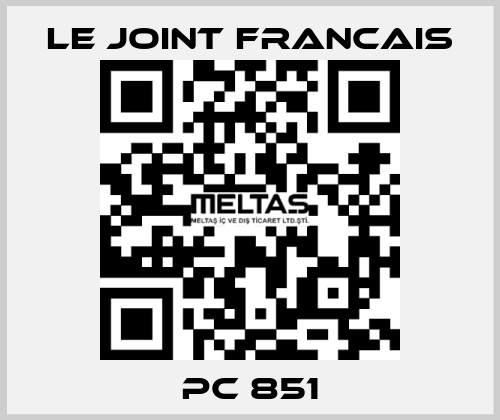 PC 851 LE JOINT FRANCAIS