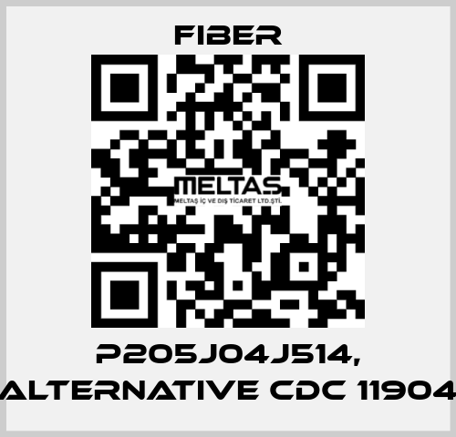 P205J04J514, alternative CDC 11904 Fiber