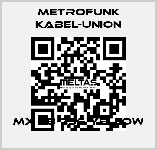 MX 28-736 yellow METROFUNK KABEL-UNION