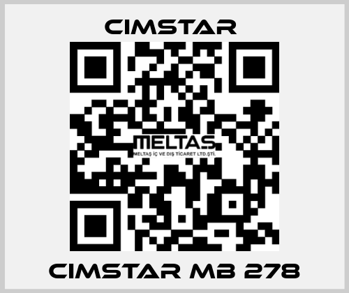 Cimstar MB 278 Cimstar 