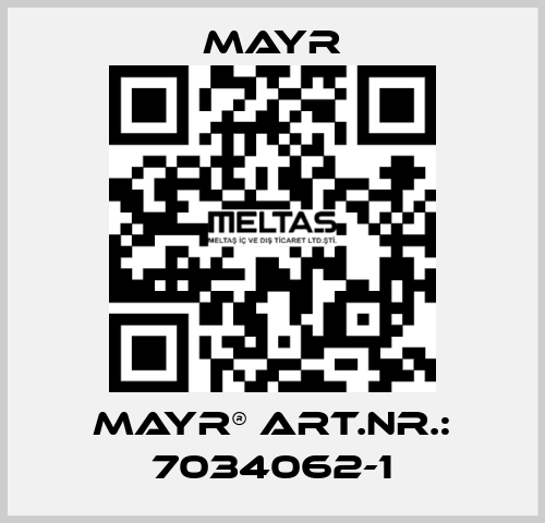 mayr® Art.Nr.: 7034062-1 Mayr