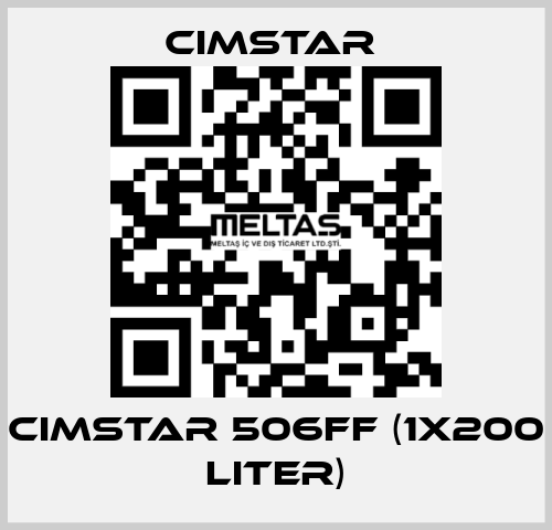 Cimstar 506FF (1x200 liter) Cimstar 