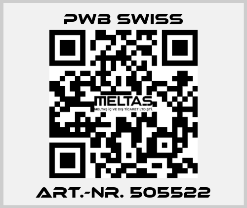 Art.-Nr. 505522 PWB Swiss