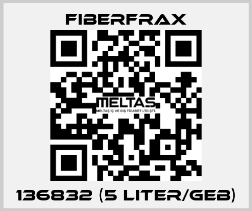 136832 (5 Liter/Geb) Fiberfrax