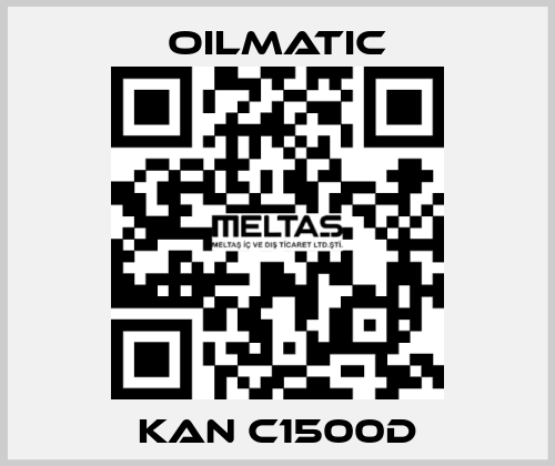 KAN C1500D OILMATIC