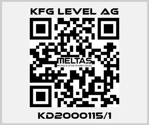 KD2000115/1 KFG Level AG