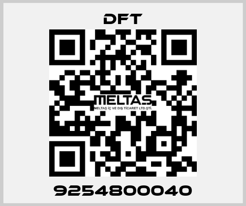 9254800040 DFT