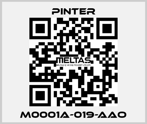 M0001A-019-AAO Pinter