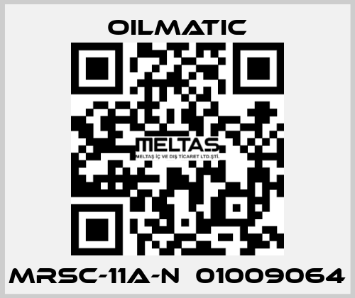 MRSC-11A-N  01009064 OILMATIC