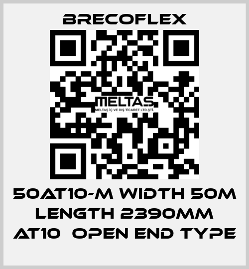 50AT10-M Width 50m Length 2390mm AT10　Open end type Brecoflex