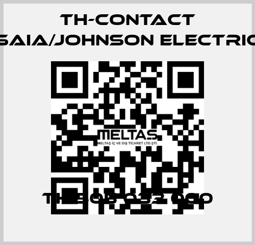 TH 505 033 000 TH-Contact (Saia/Johnson Electric)