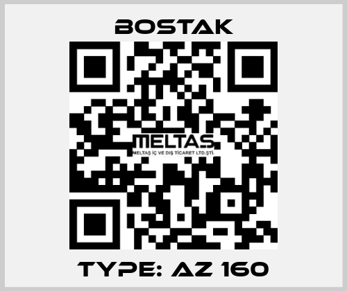 Type: AZ 160 Bostak