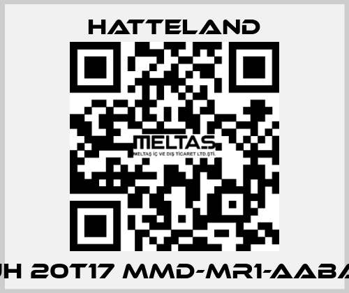 JH 20T17 MMD-MR1-AABA HATTELAND