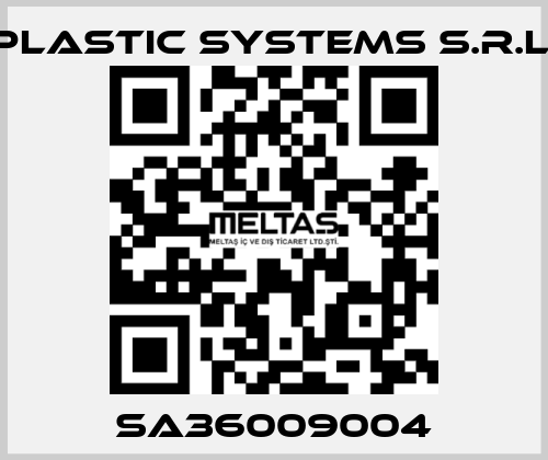 SA36009004 Plastic Systems S.r.l.