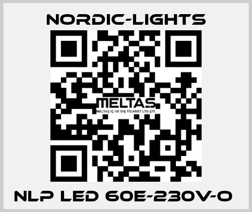 NLP LED 60E-230V-O  nordic-lights