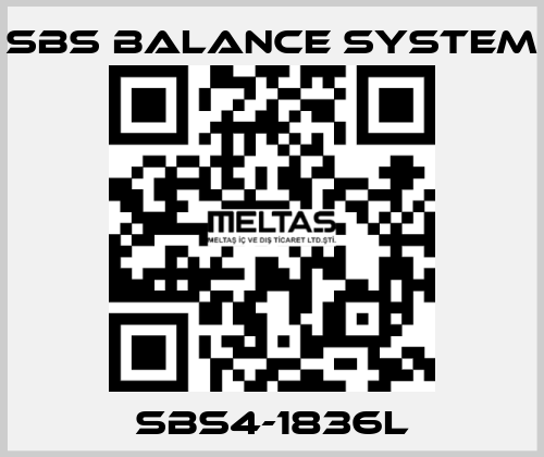 SBS4-1836L SBS BALANCE SYSTEM