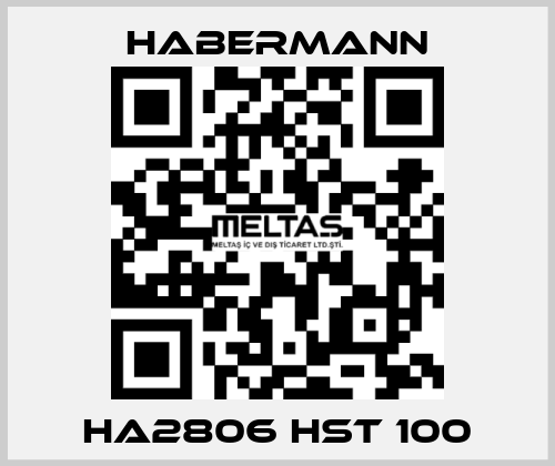 HA2806 HST 100 HABERMANN