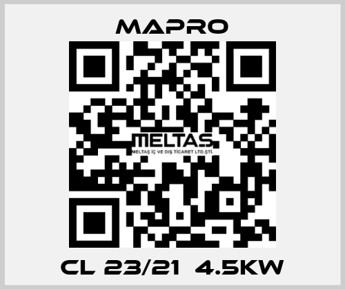 CL 23/21  4.5KW Mapro