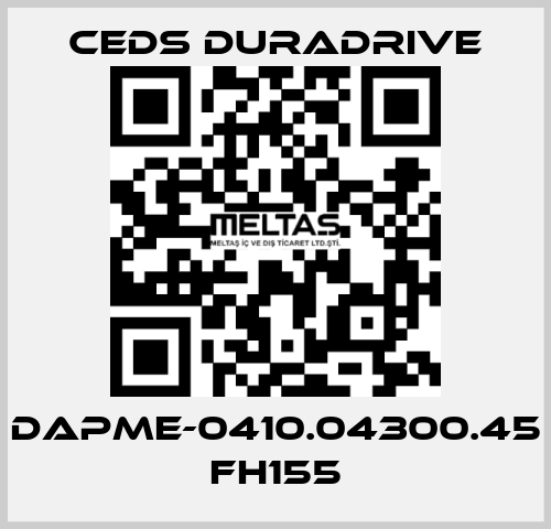 DAPME-0410.04300.45 FH155 Ceds Duradrive