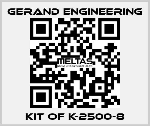 kit of K-2500-8 Gerand Engineering