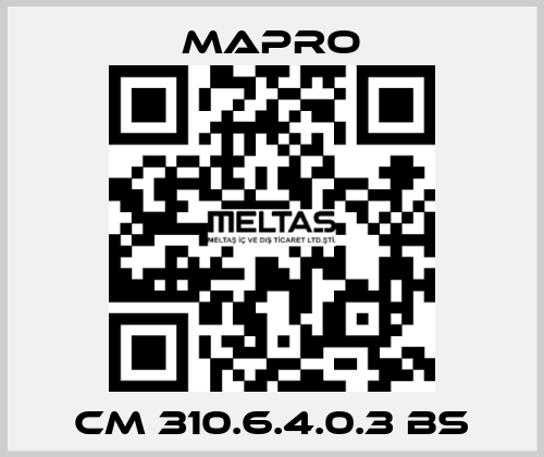 CM 310.6.4.0.3 BS Mapro