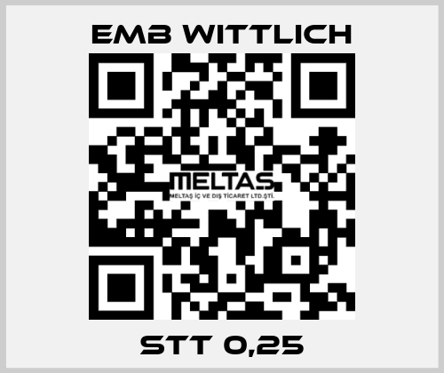 STT 0,25 EMB Wittlich