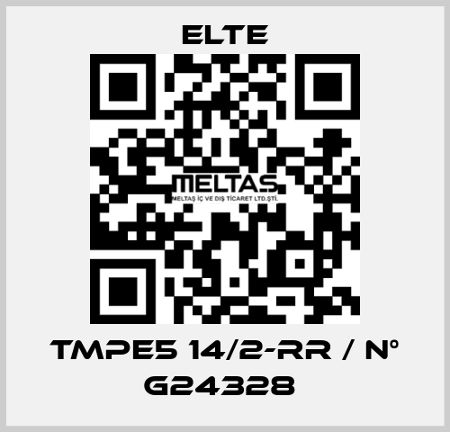 TMPE5 14/2-RR / N° G24328  Elte