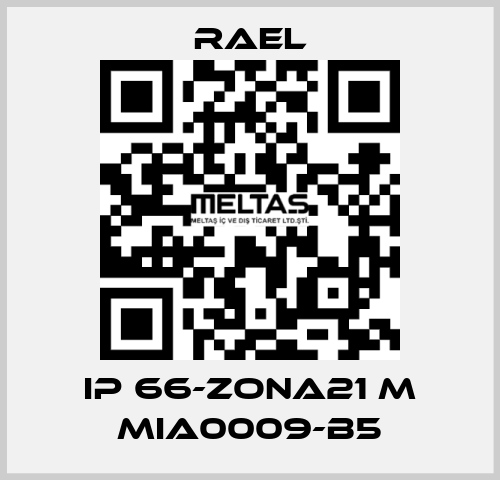 IP 66-ZONA21 M MIA0009-B5 RAEL