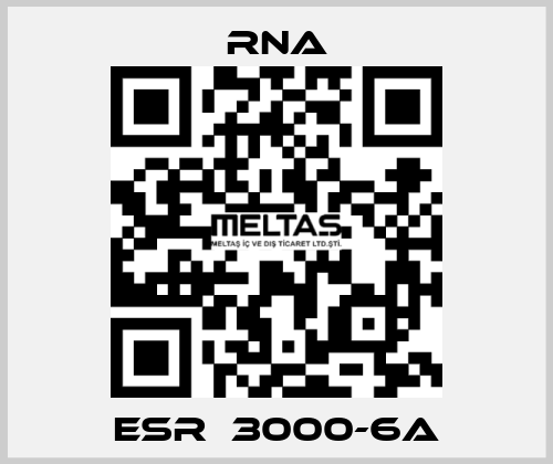 ESR　3000-6A RNA