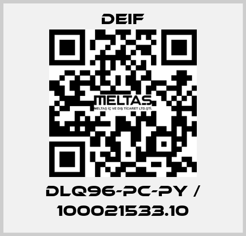 DLQ96-pc-PY / 100021533.10 Deif