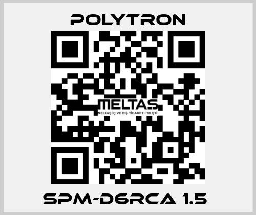 SPM-D6RCA 1.5  Polytron