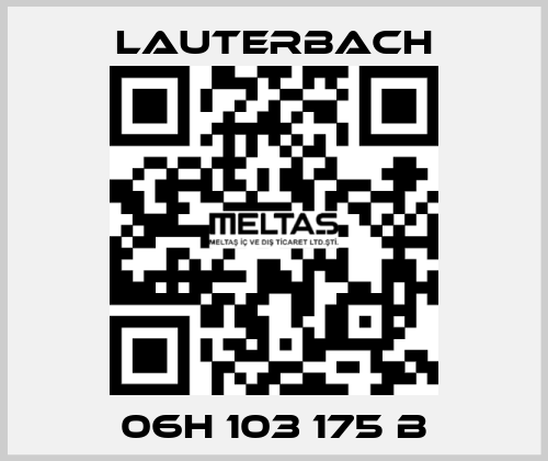 06H 103 175 B Lauterbach