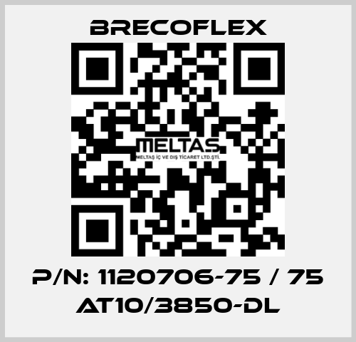 P/N: 1120706-75 / 75 AT10/3850-DL Brecoflex