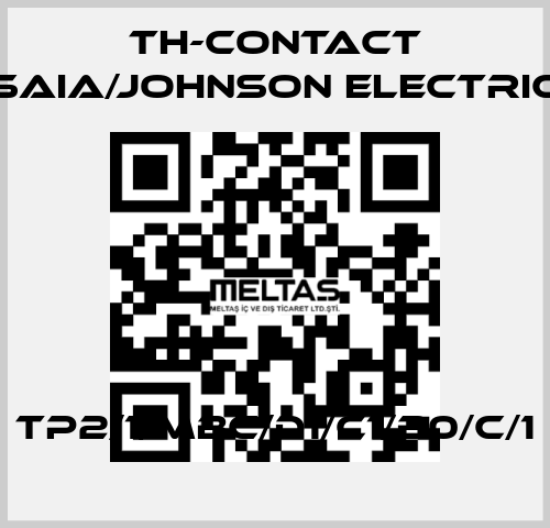  TP2/1/MBC/D1/C1/B0/C/1 TH-Contact (Saia/Johnson Electric)