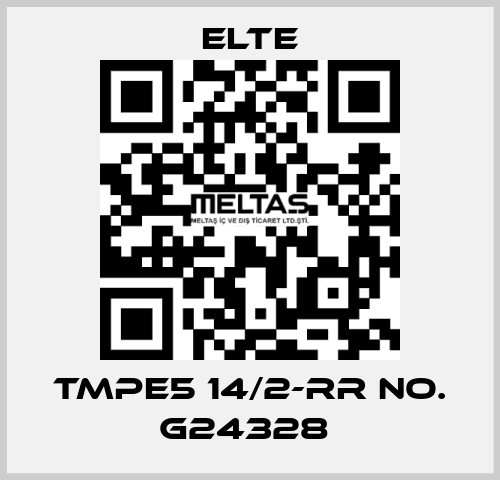 TMPE5 14/2-RR NO. G24328  Elte