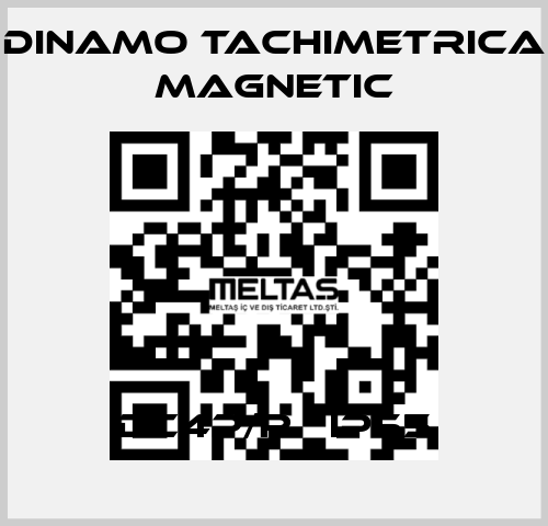 DC4P/R   IP55 Dinamo Tachimetrica Magnetic