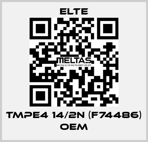 TMPE4 14/2N (F74486) OEM Elte