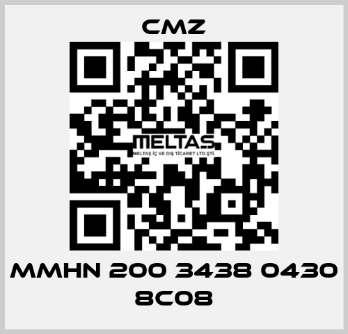 MMHN 200 3438 0430 8C08 CMZ