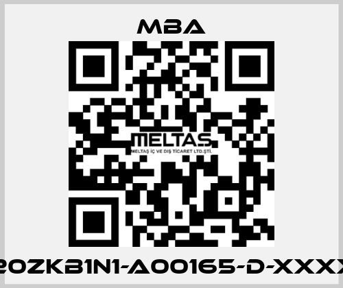 MBA220ZKB1N1-A00165-D-XXXXXXXX MBA